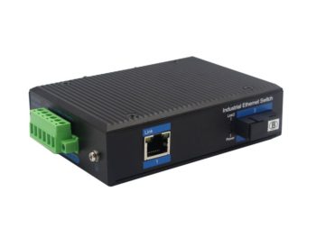 1*1000Base-X Optical, 1*10/100/1000Base-T Unmanaged Industrial Ethernet Switches