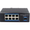 1*1000Base-X Optical, 8*10/100/1000Base-T Unmanaged Industrial Ethernet Switches