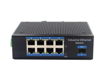 1*1000Base-X Optical, 8*10/100/1000Base-T Unmanaged Industrial Ethernet Switches