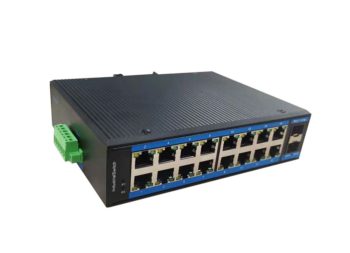 2*1000Base-X Optical, 16*10/100/1000Base-T Unmanaged Industrial Ethernet Switches