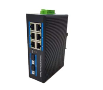 2*100Base-X Optical, 6*10/100Base-T Unmanaged Industrial Ethernet Switches