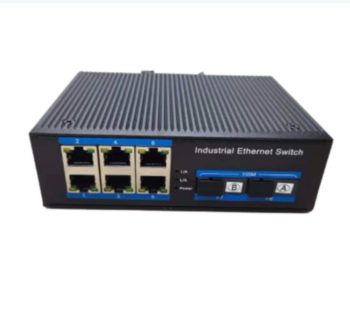 2*100Base-X Optical, 6*10/100Base-T Unmanaged Industrial Ethernet Switches
