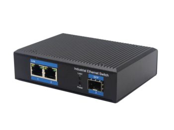 1*100Base-X Optical, 2*10/100Base-T Unmanaged Industrial Ethernet PoE Switches