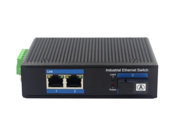 1*100Base-X Optical, 2*10/100Base-T Unmanaged Industrial Ethernet PoE Switches