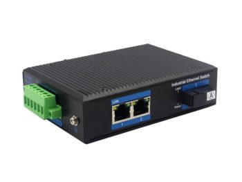 1*100Base-X Optical, 2*10/100Base-T Unmanaged Industrial Ethernet PoE Switches