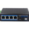 1*100Base-X Optical, 4*10/100Base-T Unmanaged Industrial Ethernet PoE Switches