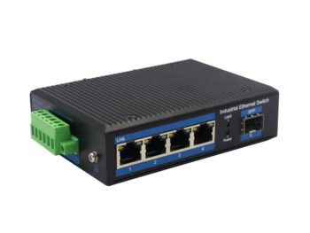 1*100Base-X Optical, 4*10/100Base-T Unmanaged Industrial Ethernet PoE Switches