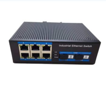 2*100Base-X Optical, 6*10/100Base-T Unmanaged Industrial Ethernet PoE Switches
