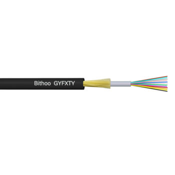 Outdoor Miniature Central Beam Tube Type Gas Blowing Fiber Optic Cable (GYFXTY)
