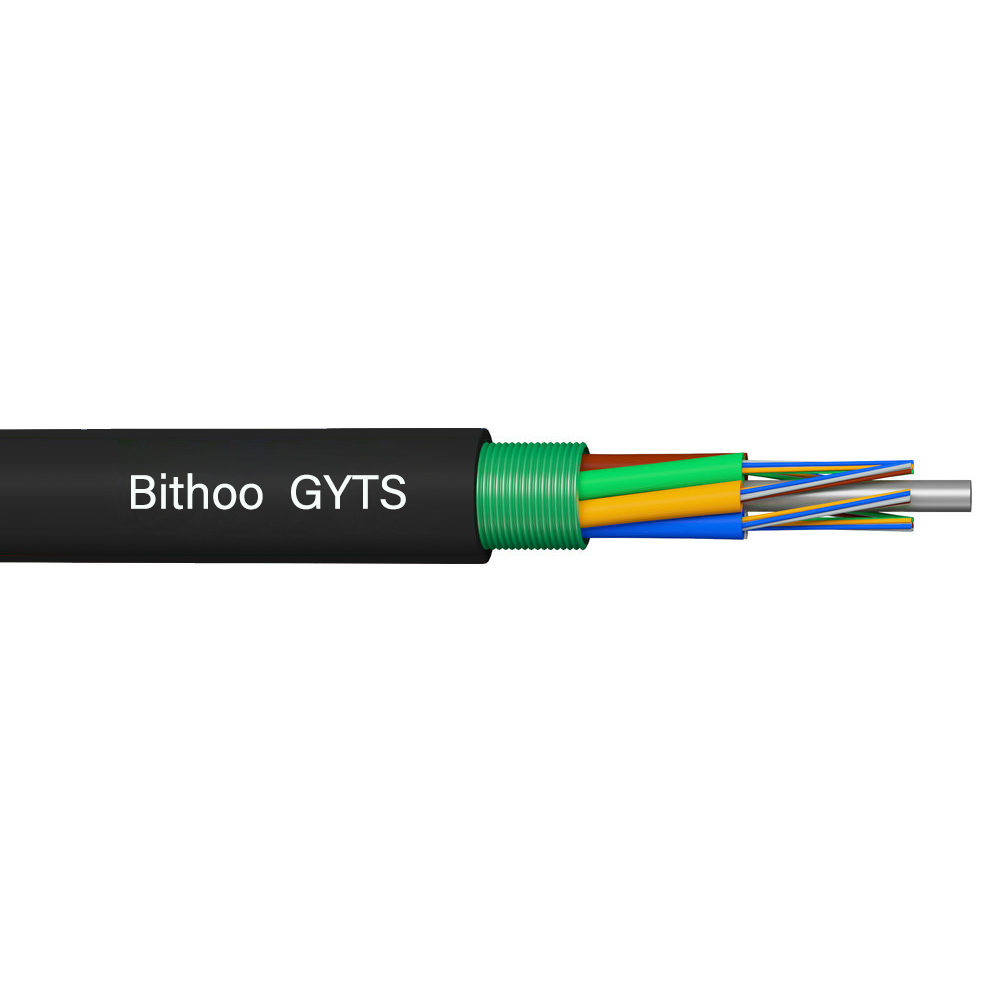 Outdoor Stranded Loose Tube Armored Fiber Optic Cable （GYTS）