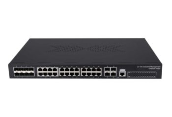 4*10G Base-T SFP Optic+8*1000Base-T X Optic SFP 16*10/100Base-T managed Industrial Ethernet Converge Switches