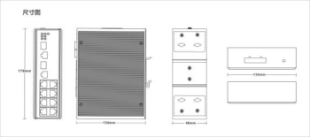 2*1000Base-T X Optic SFP 8*10/100/1000Base-T managed Industrial Ethernet PoE Switches