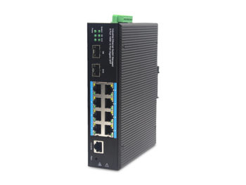 2*1000Base-T X Optic SFP 8*10/100/1000Base-T managed Industrial Ethernet PoE Switches