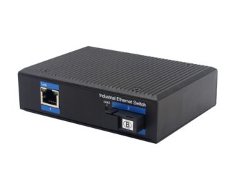 1*100Base-X Optical, 1*10/100Base-T Unmanaged Industrial Ethernet Switches