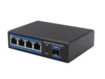 1*100Base-X Optical, 4*10/100Base-T Unmanaged Industrial Ethernet Switches