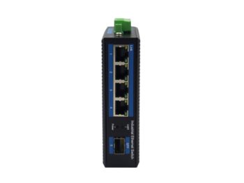 1*100Base-X Optical, 4*10/100Base-T Unmanaged Industrial Ethernet Switches