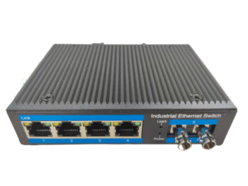 1*100Base-X Optical, 4*10/100Base-T Unmanaged Industrial Ethernet Switches